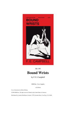 Bound Wrists F E Campbell