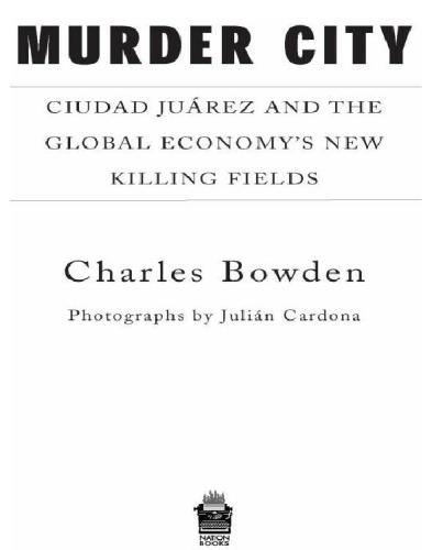 Murder City Bowden Charles