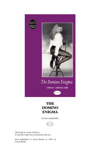 The Domino Enigma Amberlake Cyrian