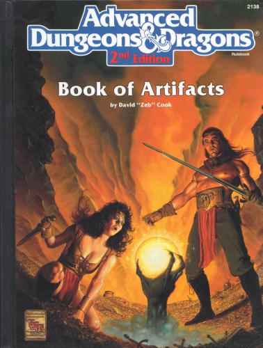 Book Of Artifacts Cook David Zeb