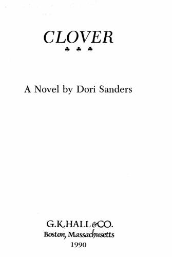 Clover Sanders Dori