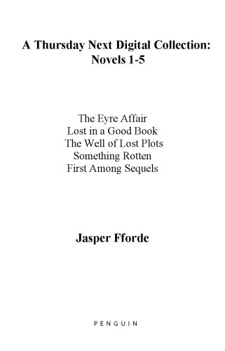 A Thursday Next Digital Collection Novels 15 Fforde Jasper