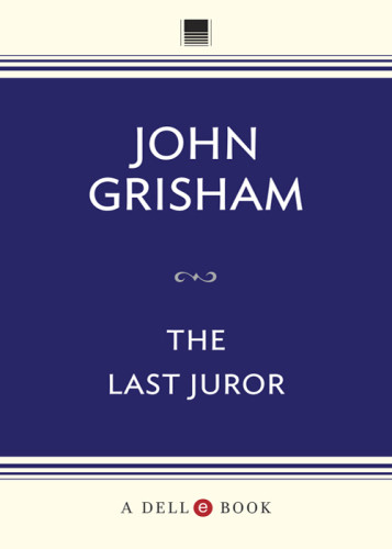 The Last Juror Grisham John
