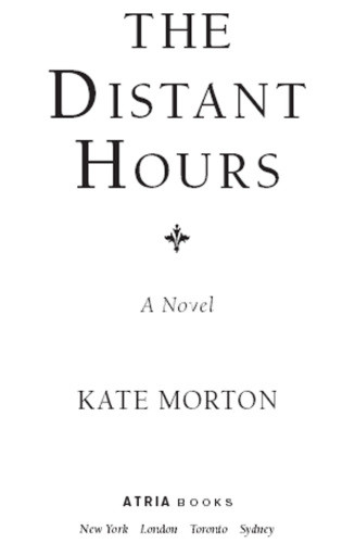 The Distant Hours Morton Kate