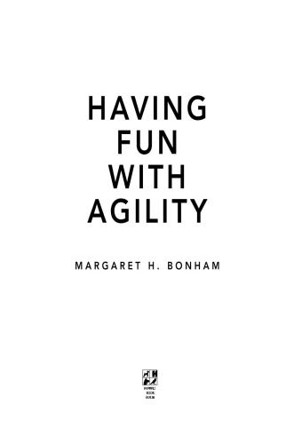 Having Fun With Agility Bonham Margaret H
