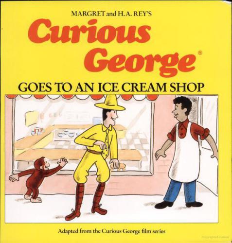 Curious George Goes To An Ice Cream Shop Rey Margret