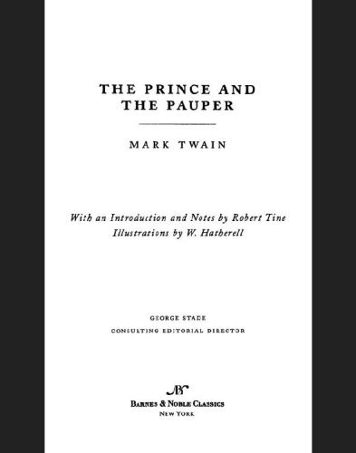 Prince And The Pauper Twain Mark