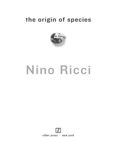 The Origin Of Species Ricci Nino