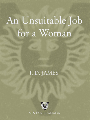 An Unsuitable Job For A Woman Cordelia Gray 01 P D James
