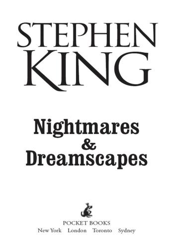 Nightmares Dreamscapes King Stephen