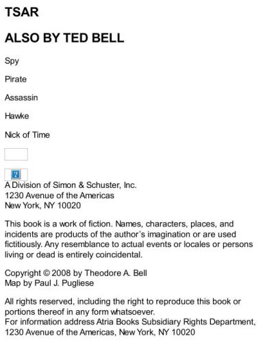 Tsar A Thriller Bell Ted