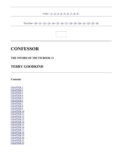 Confessor Goodkind Terry