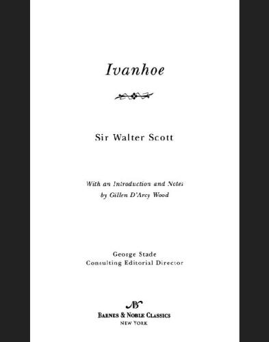 Ivanhoe Scott Walter