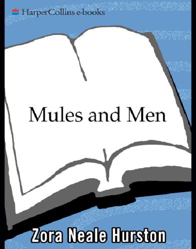 Mules And Men Zora Neale Hurston