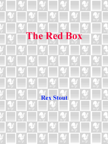 The Red Box Case Of The Red Box Stout Rex