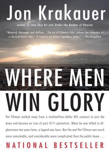Where Men Win Glory Krakauer Jon