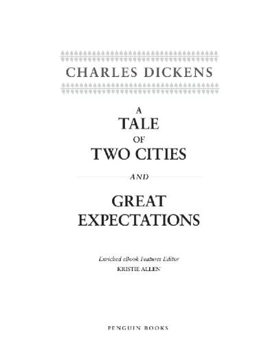 A Tale Of Two Cities And Great Expectations Dickens Charles