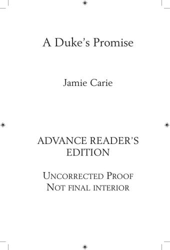 A Dukes Promise A Forgotten Castles Novel Carie Jamie