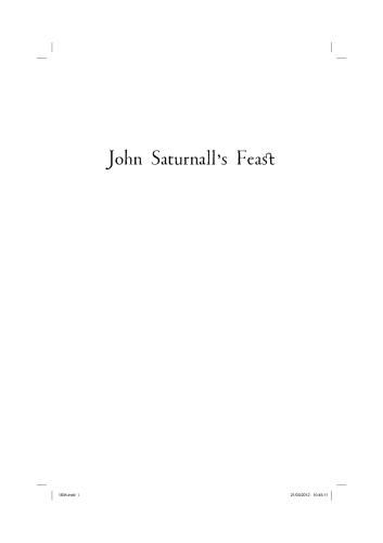 John Saturnalls Feast Norfolk Lawrence