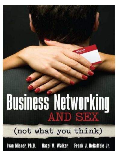 Business Networking And Sex Misner Ivan