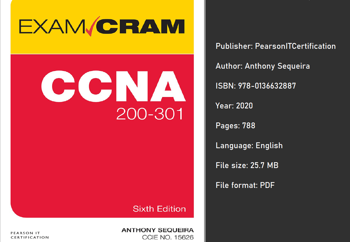 Ccna 200301 Exam Cram 6th Edition 6th Anthony Sequeira