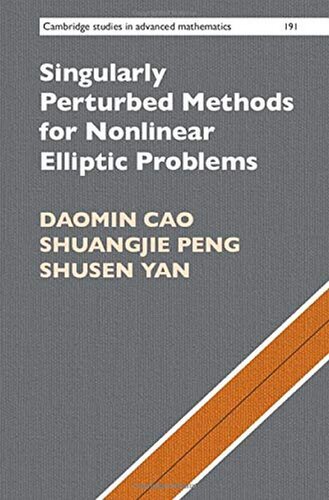 Singularly Perturbed Methods For Nonlinear Elliptic Problems 1st Edition Daomin Cao