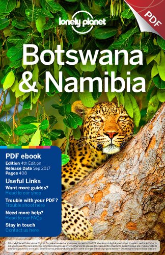 Botswana Namibia 4th Edition Anthony Ham Trent Holden