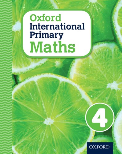 Oxford International Primary Maths Stage 4 Age 89 Student Workbook 4 Illustrated Clissold