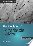 The Tax Law Of Charitable Giving 6th Edition 6th Edition Hopkins