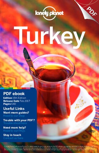 Lonely Planet Turkey 15th Edition Lonely Planet James Bainbridge