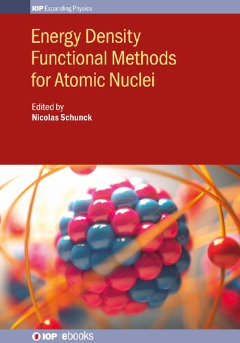 Energy Density Functional Methods For Atomic Nuclei Nicolas Schunck
