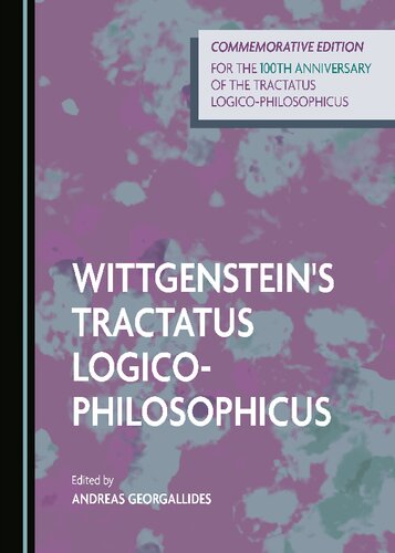 Wittgensteins Tractatus Logicophilosophicus Andreas Georgallides
