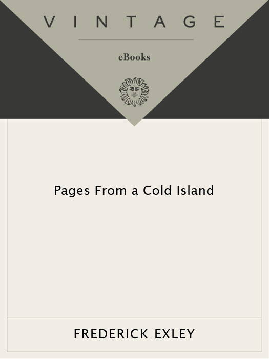 Pages From A Cold Island Frederick Exley