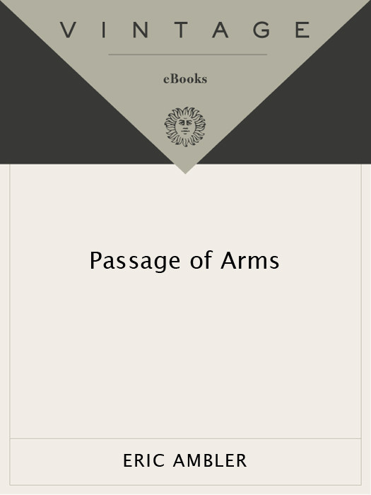Passage Of Arms Eric Ambler