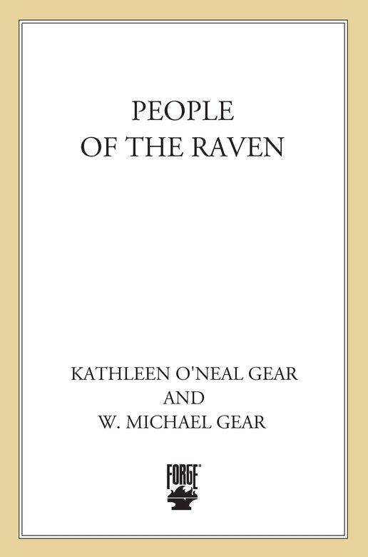 People Of The Raven W Michael Gear Kathleen Oneal Gear