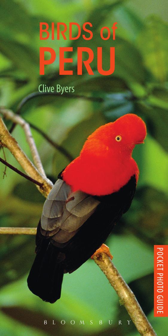Birds Of Peru Pocket Photo Guides Clive Byers