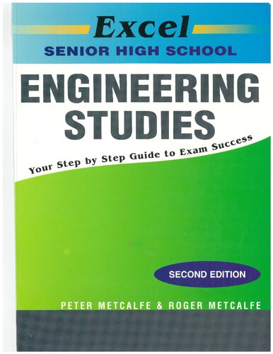 Excel Senior High School Engineering Studies 2nd Edition Peter Metcalfe