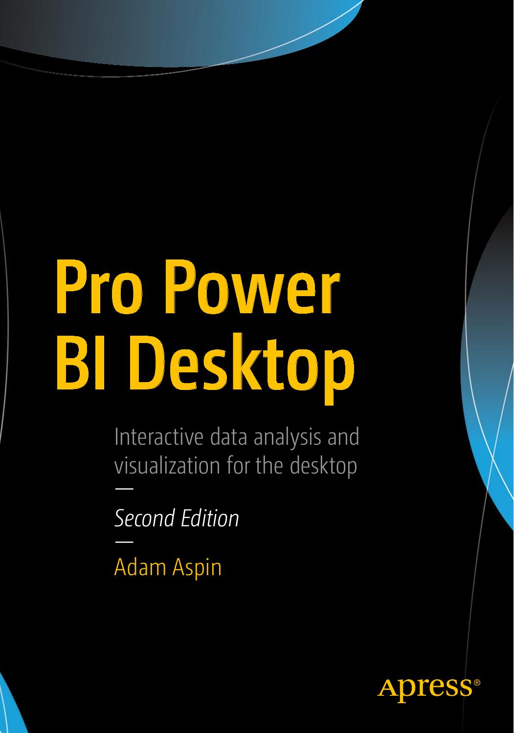 Pro Power Bi Desktop Adam Aspin