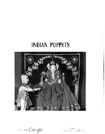 Indian Puppets Sampa Ghosh Uptal K Banerjee