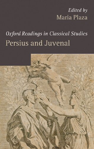 Persius And Juvenal Maria Plaza Editor