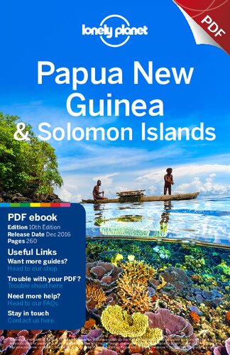 Lonely Planet Papua New Guinea Solomon Islands 10th Edition Lonely Planet