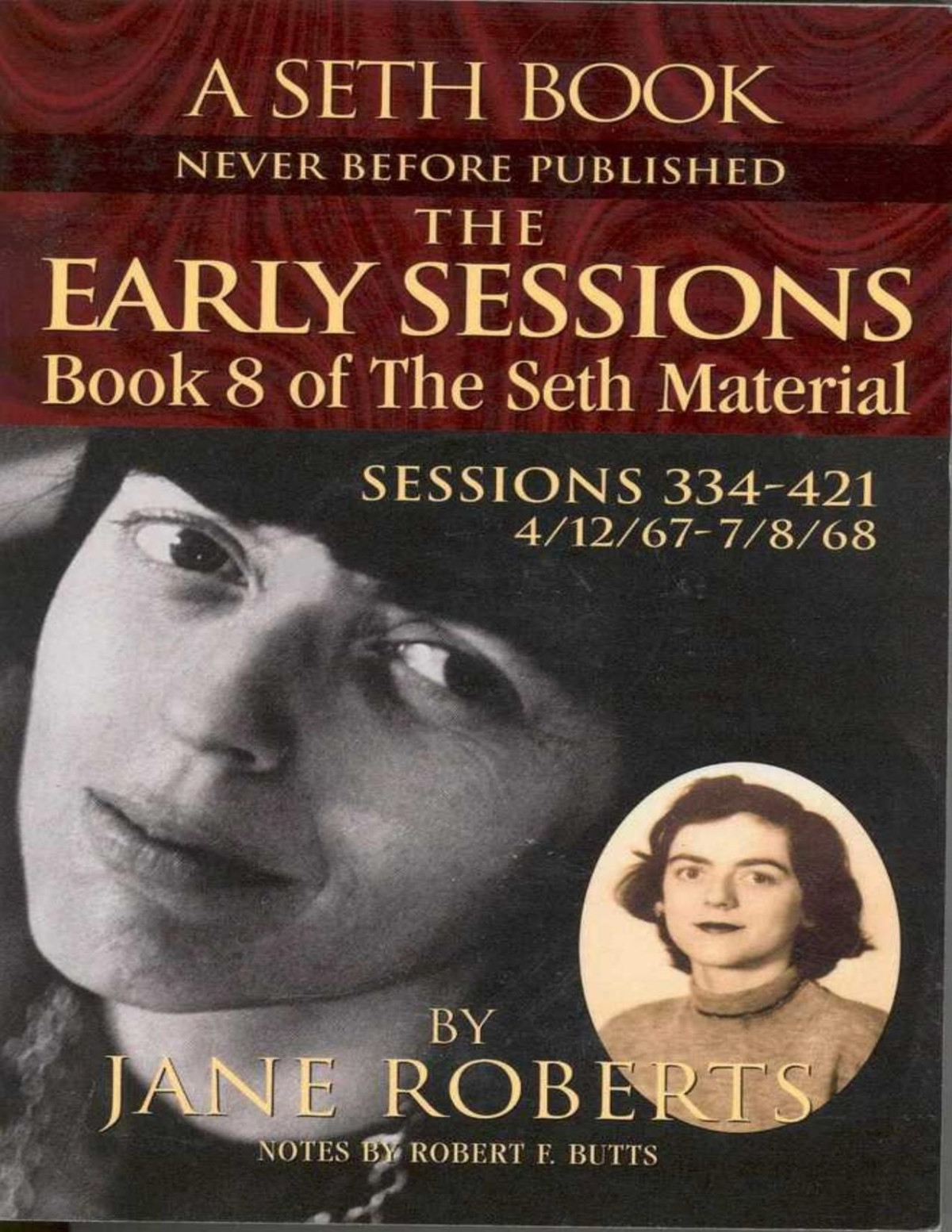 The Early Sessions Book 8 Of The Seth Material Jane Roberts