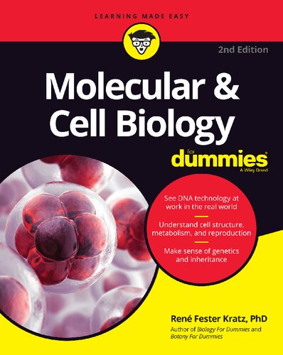 Molecular Cell Biology For Dummies 2nd Edition 2nd Edition Rene Fester Kratz
