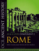 Ocr Ancient History As And A Level Component 2 Rome Robert Cromarty