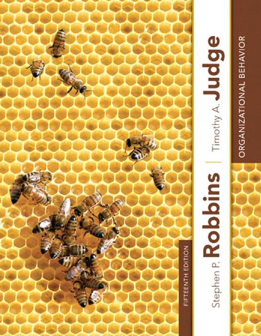 Organizational Behavior 15th Edition Stephen P Robbins Timothy A Judge