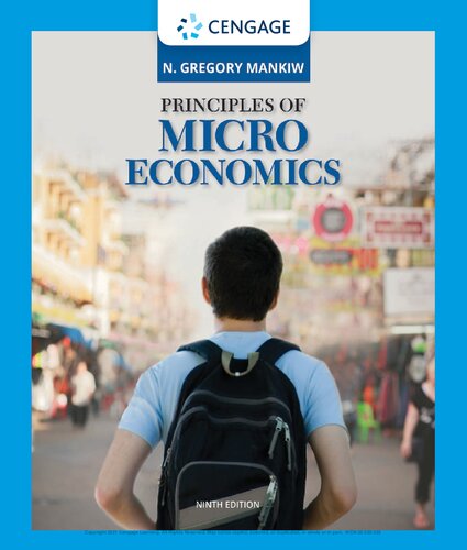 Principles Of Microeconomics 9th Edition N Gregory Mankiw