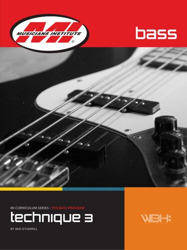 Mi Curriculum Series Bass Technique 3 Irio Ofarrill
