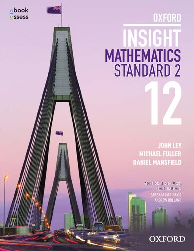 Oxford Insight Mathematics Standard 2 Year 12 Second Edition Michael Fuller Daniel Mansfield John Ley