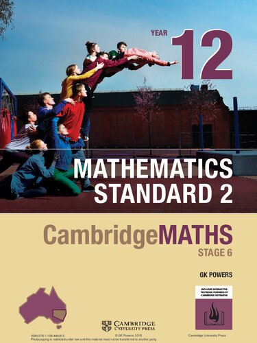 Cambridge Maths Stage 6 Nsw Maths Standard Two Year 12 G K Powers