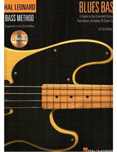 Hal Leonard Blues Bass Method Tab Accs Audio Hal Leonard Bass Method Ed Friedland